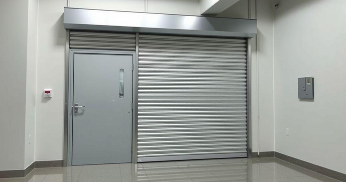 Porta de Enrolar Automática com Portinhola: Saiba Vantagens e Como Escolher a Ideal