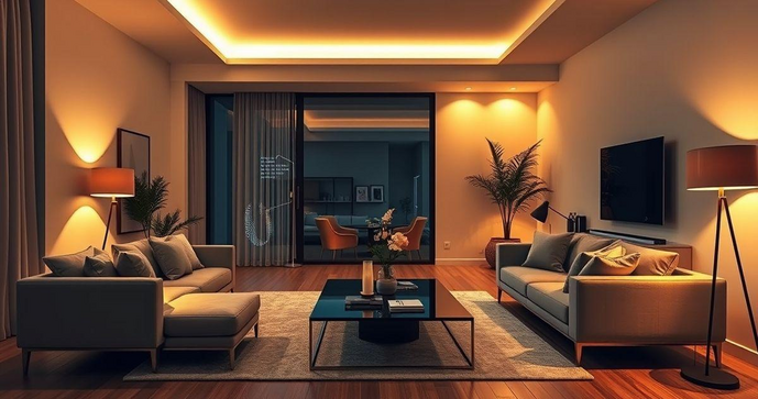 Como a automação iluminação residencial transforma seu lar em um espaço inteligente Como a automação iluminação residencial transforma seu lar em um espaço inteligente