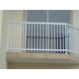 Fabricante de Guarda Corpo Alumínio Branco Fabricante de Guarda Corpo Alumínio Branco