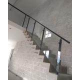 Guarda Corpo de Alumínio e Vidro