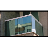 Guarda Corpo de Alumínio para Escada