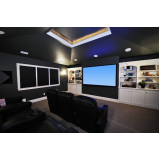 instalação de quarto de cinema em casa Cambeba instalação de quarto de cinema em casa Cambeba