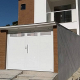 onde tem fabricante de portão de alumínio branco com vidro Parque Presidente Vargas