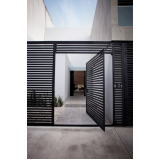 orçamento de fabricante de portão de alumínio Itaperi