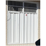 portão alumínio branco Joquei Clube portão alumínio branco Joquei Clube