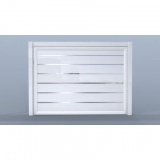 Portão de Alumínio com Vidro Portão de Alumínio com Vidro